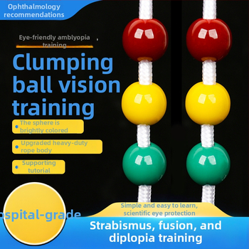 Vaizdo treniravimo kamuolys vaikams — myopija ir lengvas strabizmas treniruotė, nailono sfera, tinkama mokymuisi, kelionėms, biurui — Žiema 2024