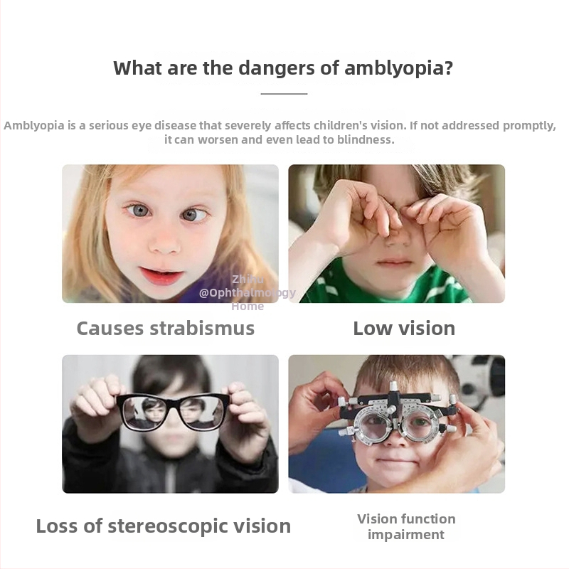 Amblyopijas mācību acu maska ar apspiešanas membrānu – optiskais films, modelis Amblyopic Pressure Film, mācībām