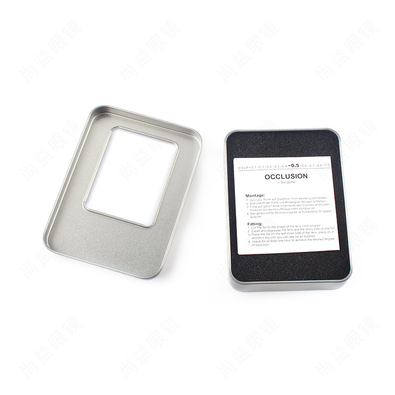 Amblyopiás szemmaszk represszív membránnal — optikai film, modell Amblyopic pressure Film, kiegészítők, licencelhető privát címke