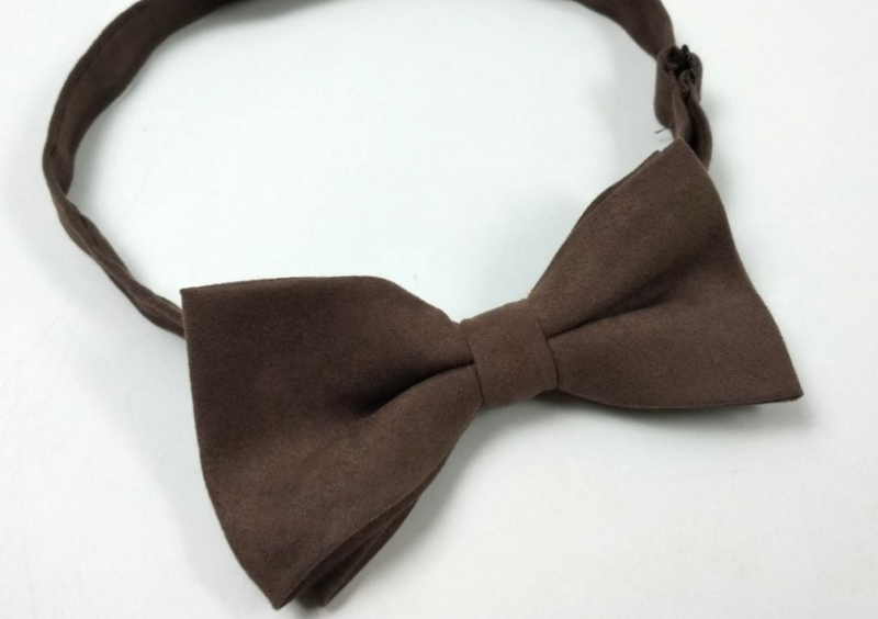 Korduroy mašna za kravatu, unisex, plosna glava, korejski stil, satenski završetak, podstava od korduroja
