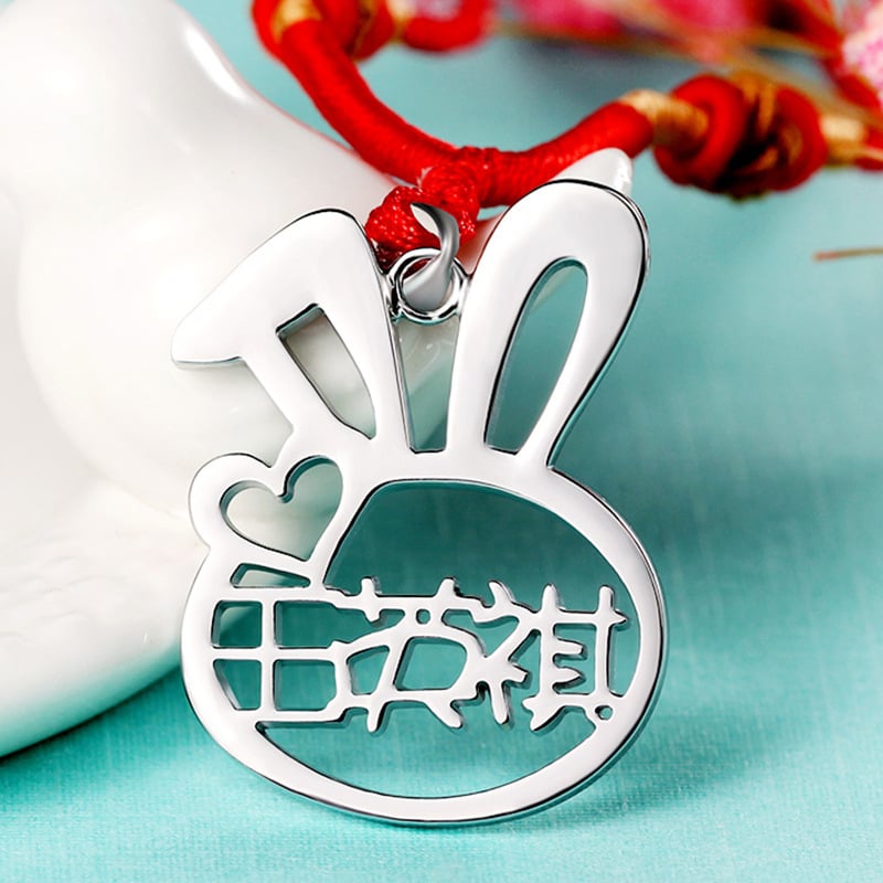 Колие с име и висулка зодия, сребърно 925, въжен синджир за деца