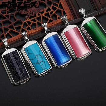 Titano plieno pakabukas, retro stilius, unisex, grynumas 14K