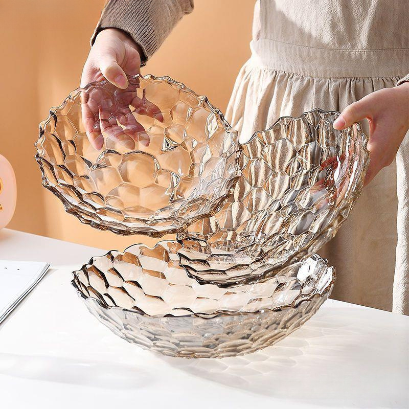 Kerámiából készült gyümölcstál, kültéri stílus, első osztályú minőség