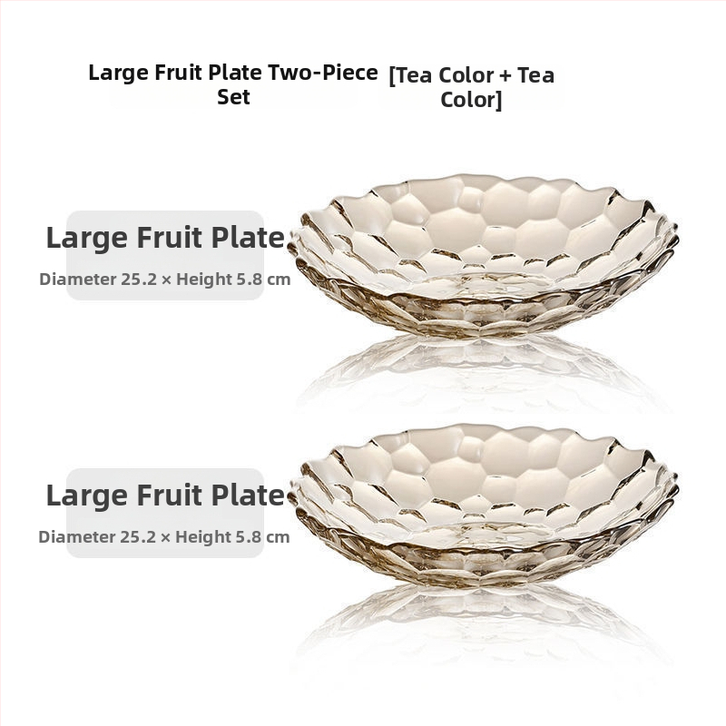 Kerámiából készült gyümölcstál, kültéri stílus, első osztályú minőség