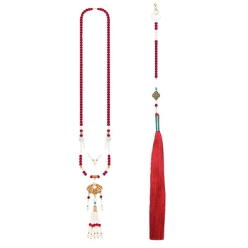 Vaikų karoliai, senovinio stiliaus lydinio pakabukas, vasara 2024