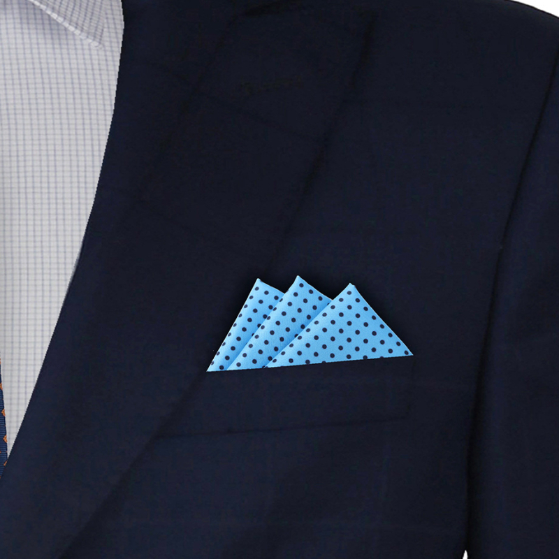 Мъжка джобна кърпичка с флорален принт, двустранно печатена, полиестер, вечерен/ежедневен стил, лято 2025