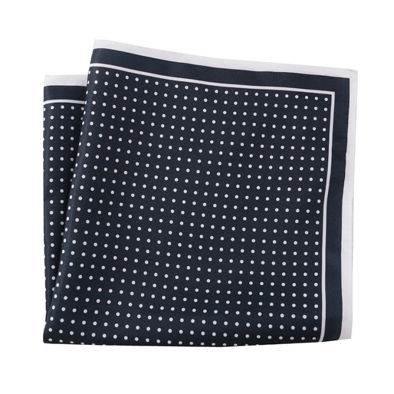 Мъжка джобна кърпичка с флорален принт, двустранно печатена, полиестер, вечерен/ежедневен стил, лято 2025