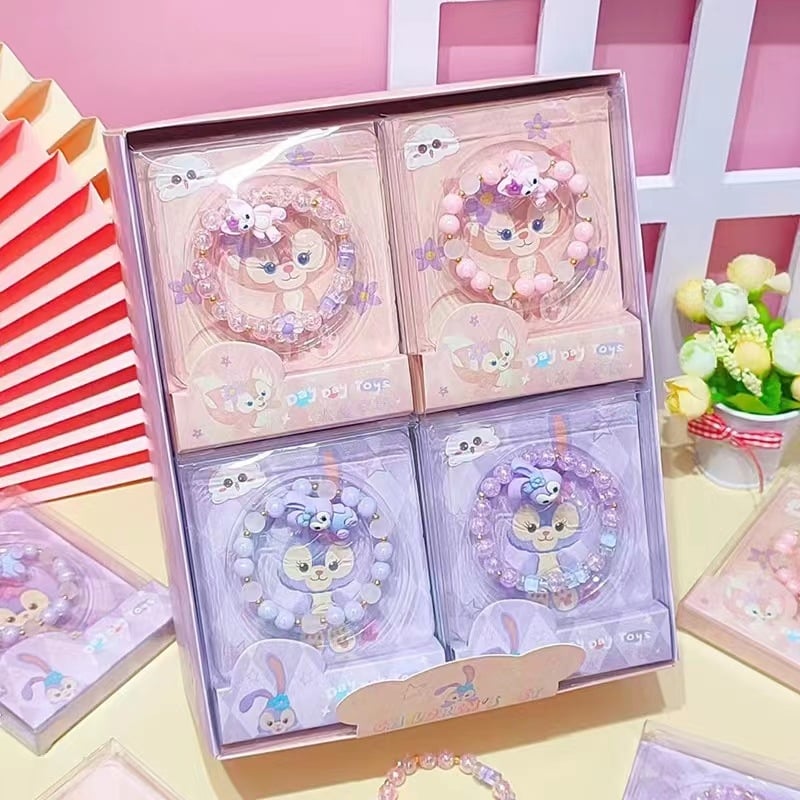 Гривна със изкуствени перли, свеж и сладък стил, мотив животно/зодия за деца