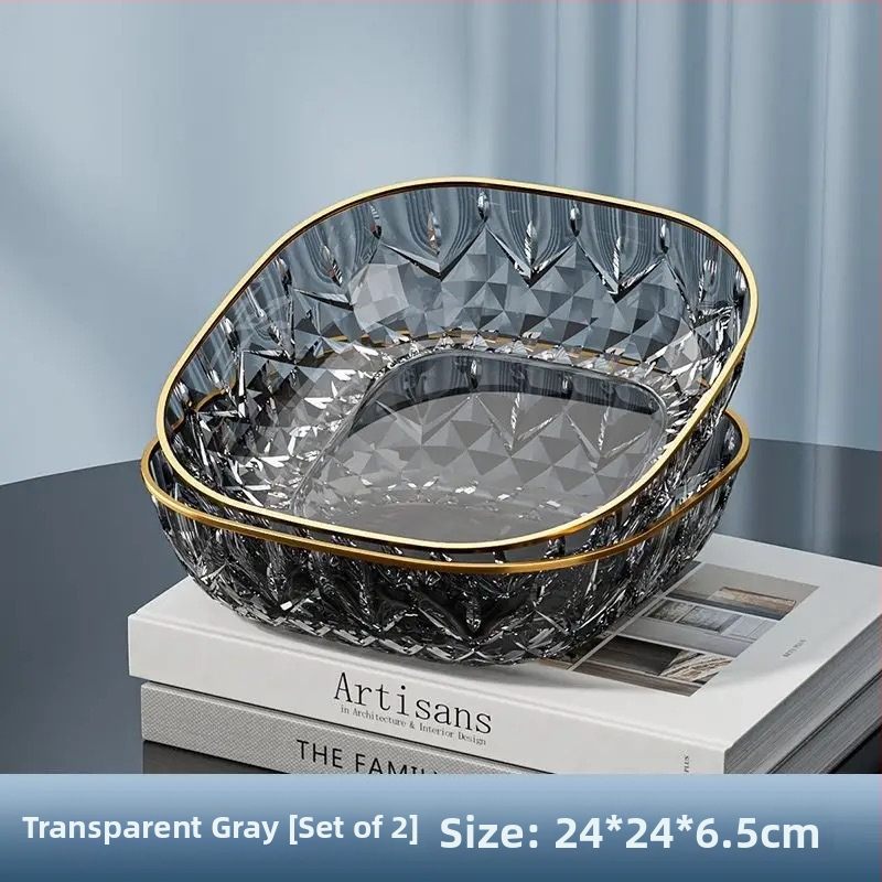 Műanyag gyümölcstál, egyszerű stílus, 2024-ben bevezetve