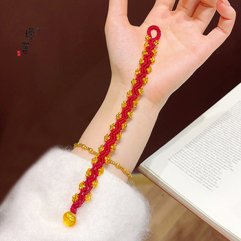 Bakrena narukvica s elektroplatnim završnim slojem, motiv zodijaka, od P·z Accessories — jesen 2025 izdanje