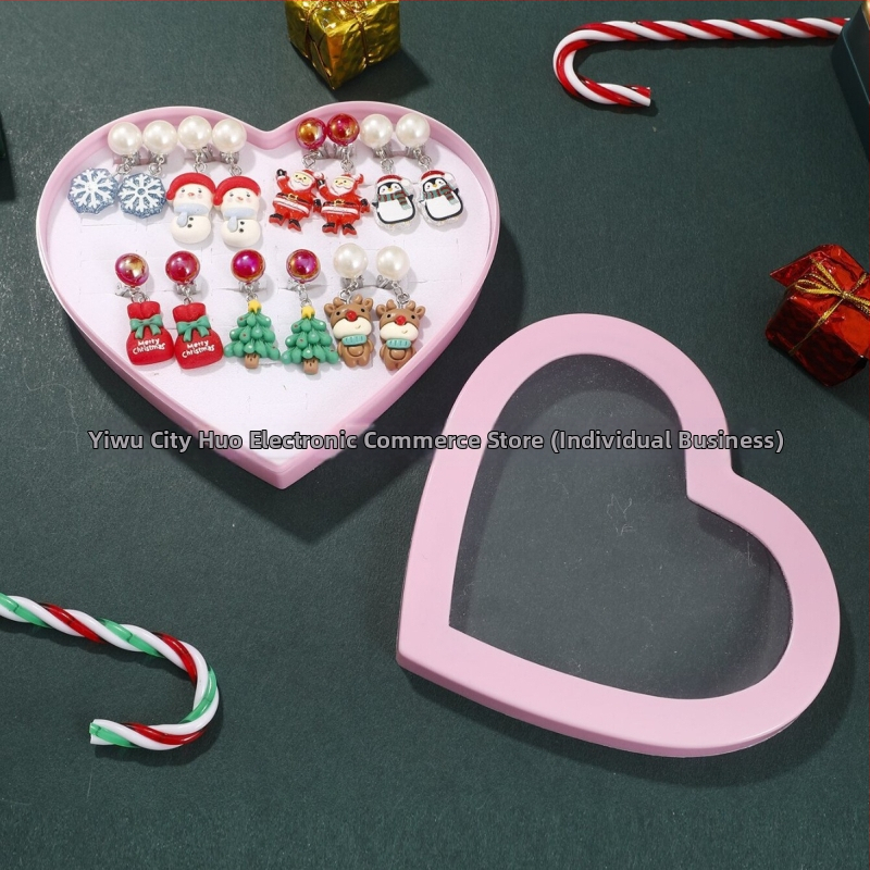 Laste klipsi kõrvarõngad - käsitöö, plastik/resiin, lillekujundus, Korea stiil, Printsesside sari