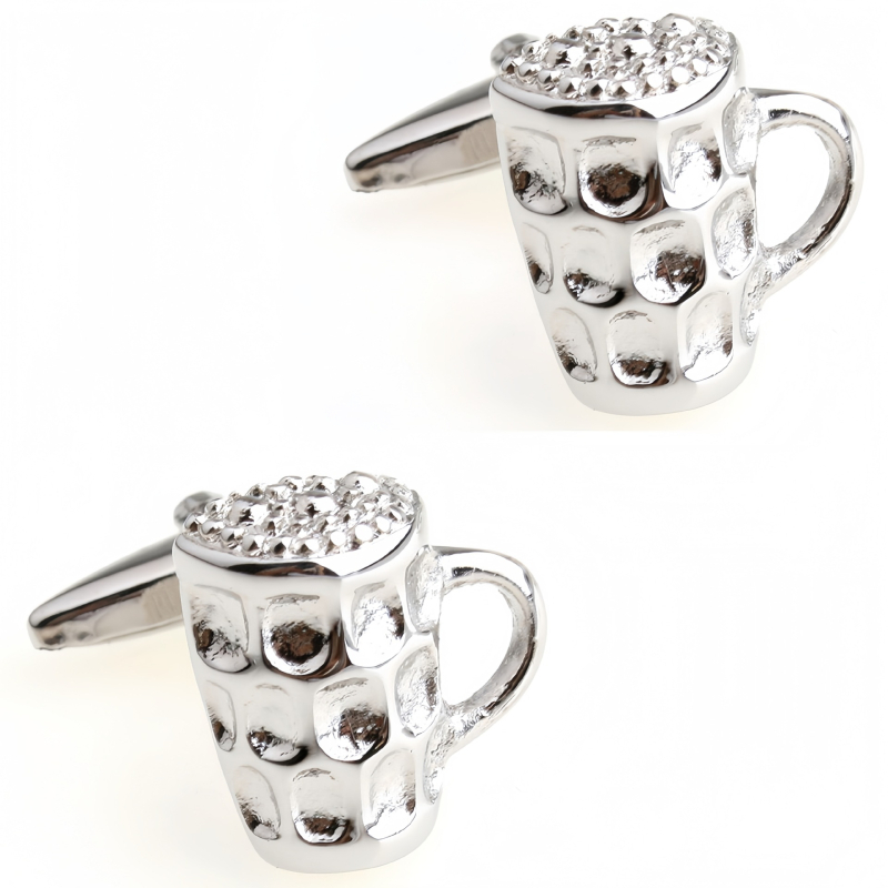 Kopče za manžetne, čelik, francuskog stila, unisex, geometrijski oblik, elektroplatiranje, kristal