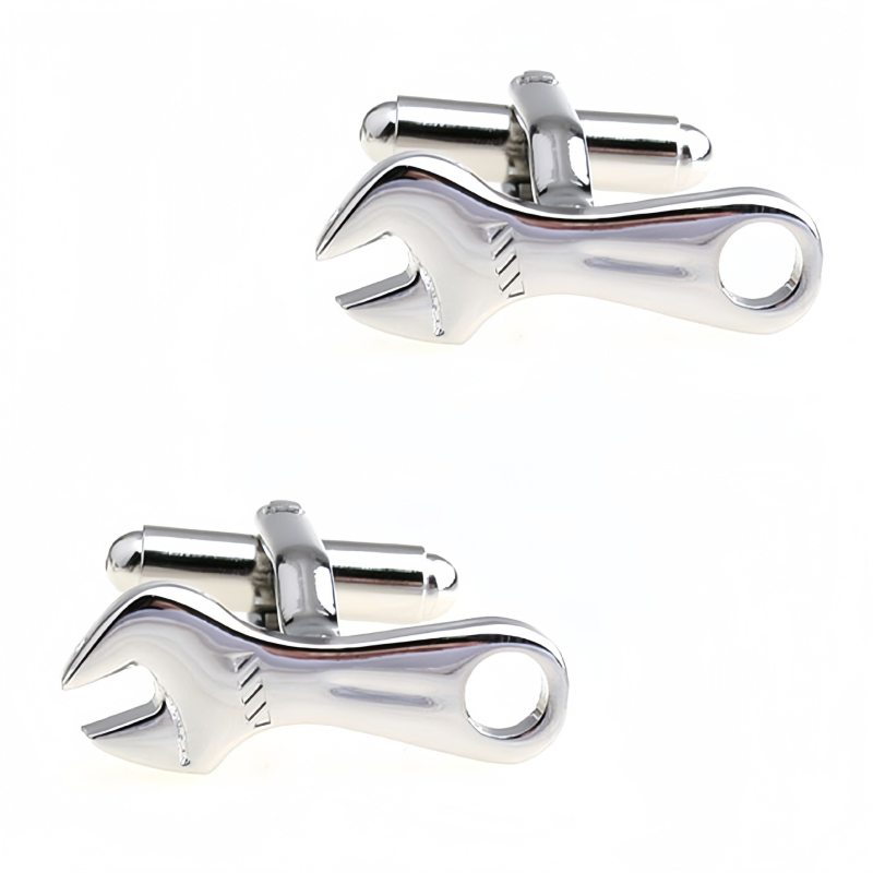 Kopče za manžetne, čelik, francuskog stila, unisex, geometrijski oblik, elektroplatiranje, kristal