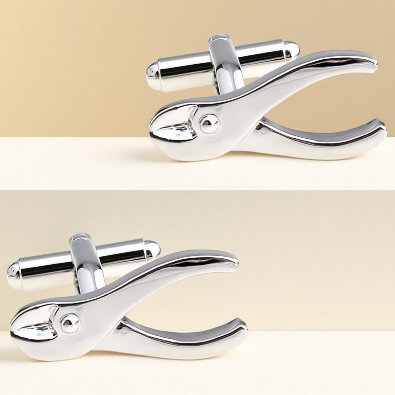 Kopče za manžetne, čelik, francuskog stila, unisex, geometrijski oblik, elektroplatiranje, kristal