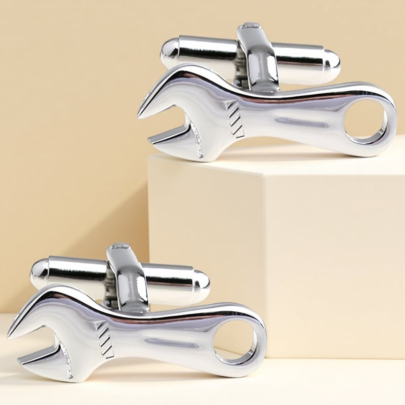 Kopče za manžetne, čelik, francuskog stila, unisex, geometrijski oblik, elektroplatiranje, kristal