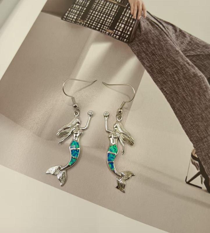 Naušnice — Dizajn crtani likovi, Novi kineski stil, Legura, Elektroplating, Mogućnost prilagodbe