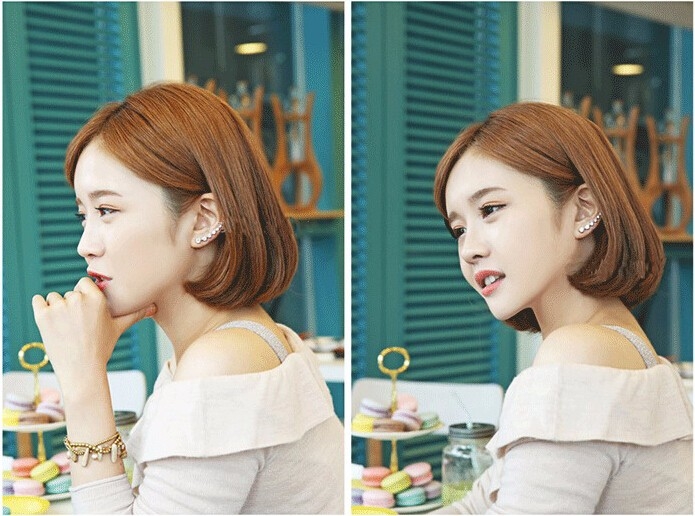 DD srebrne naušnice s cvjetnim dizajnom i cirkonom