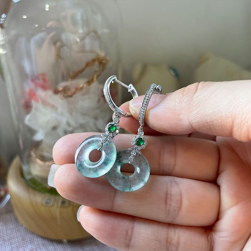 Bakreni naušnice | Pastoralni stil, Geometrijski dizajn, elektroplating premaz, za žene