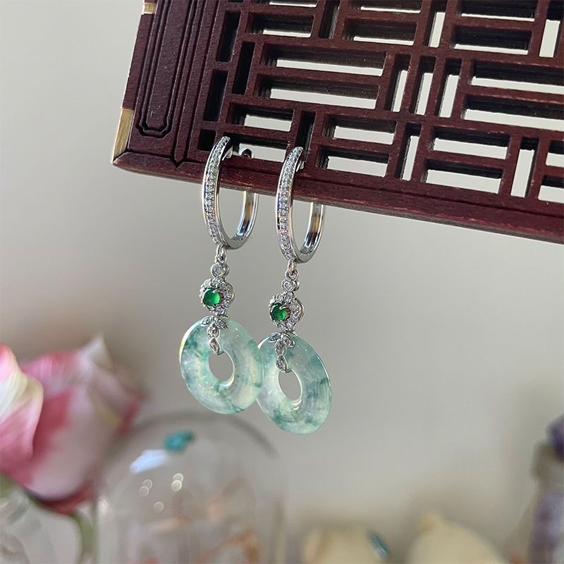 Bakreni naušnice | Pastoralni stil, Geometrijski dizajn, elektroplating premaz, za žene