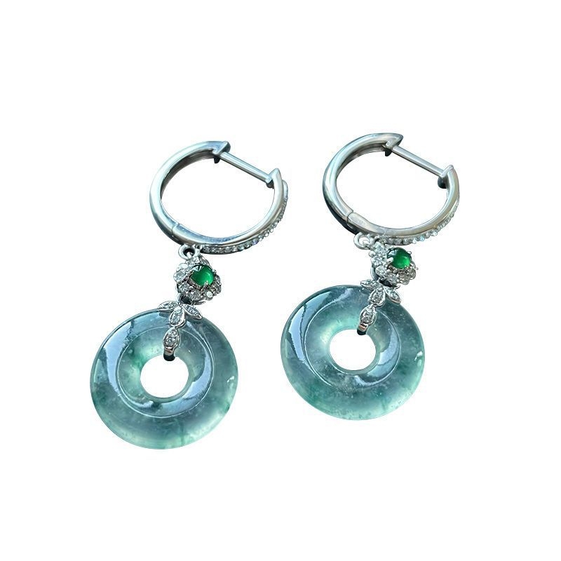 Bakreni naušnice | Pastoralni stil, Geometrijski dizajn, elektroplating premaz, za žene