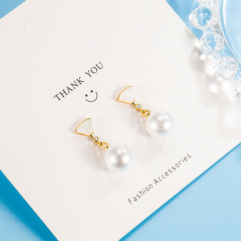 Naušnice od bakra, elektrolitički premaz, sofisticiran dizajn, gradski modni stil, za žene