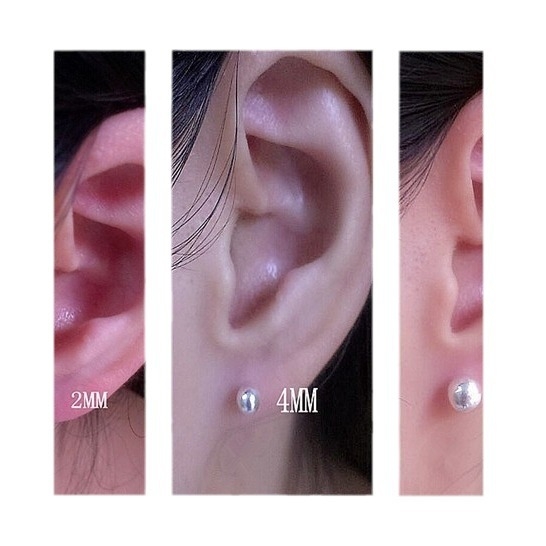 S990 hõbedast kõrvarõngad – poleeritud pind, lihtne laste stiil, päritolu Zhejiang