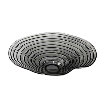 Üvegből készült gyümölcs tál otthoni használatra, modern minimalist stílus, szilárd minta, 2021 nyár