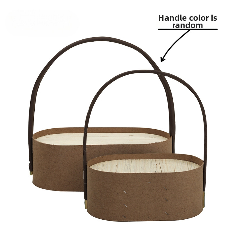 Rataninis vaisių krepšelis, rankų darbo, DIY tinklo įpakavimas dovanoms, kaimo stilius, paprastas stilius