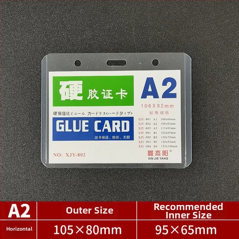 Carcasa pentru card cu șnur pentru expoziții – Cod de test pentru acid nucleic, abonament de intrare, badge de student – plastic, stil simplu