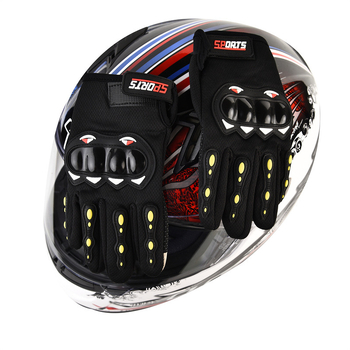 Mănuși tactice pentru copii, pentru bicicletă, cu degete întregi, acril pentru căldură, 8–14 ani