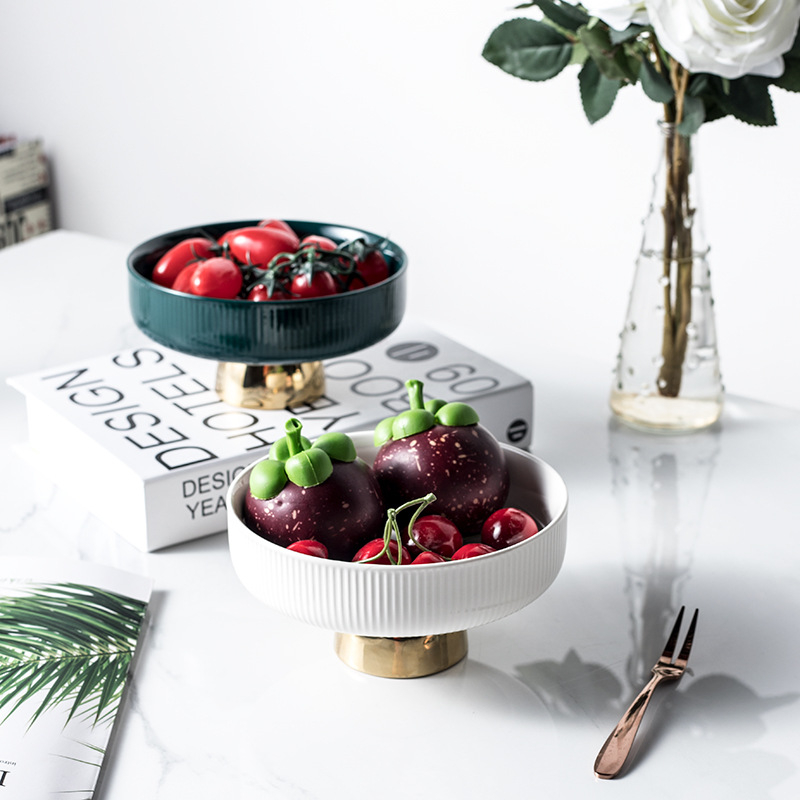 Chen Huang Keraminė Vaisių Lėkštė, Paprastas Stilius