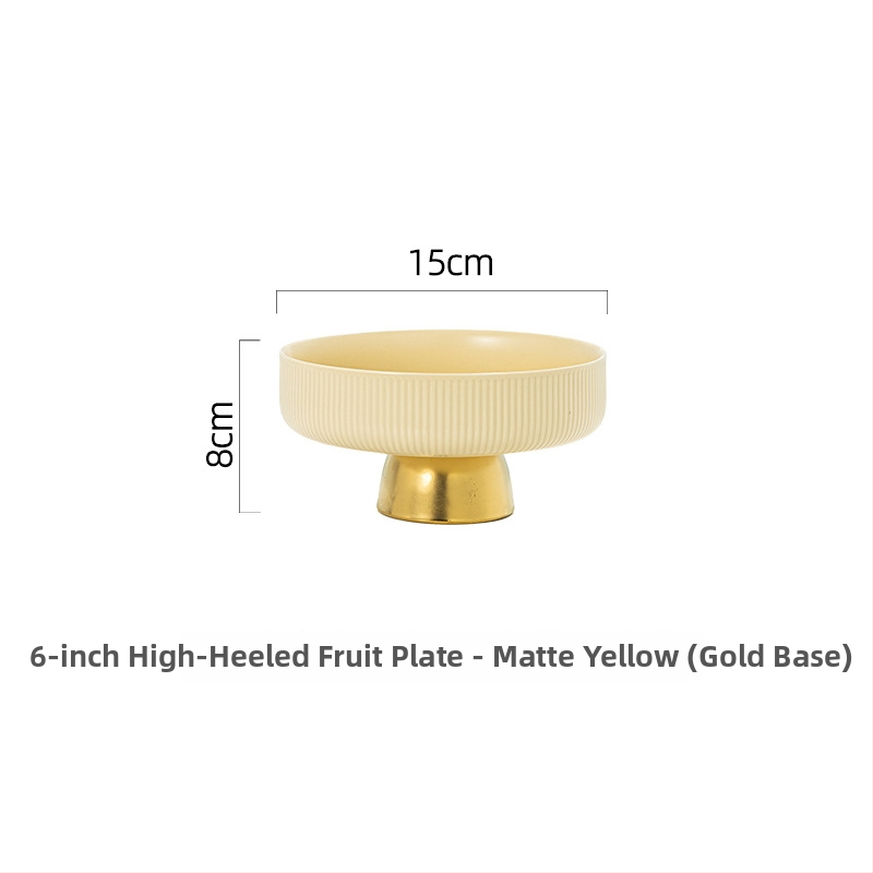 Chen Huang Keraminė Vaisių Lėkštė, Paprastas Stilius