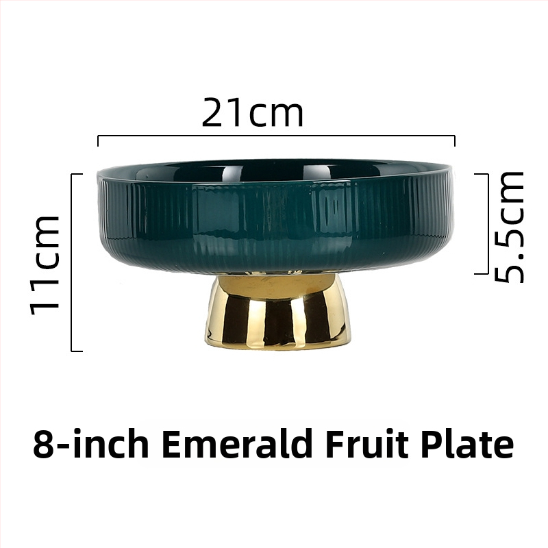 Chen Huang Keraminė Vaisių Lėkštė, Paprastas Stilius