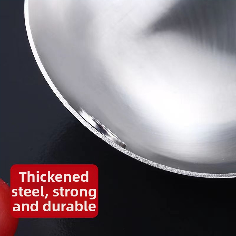 Decai nerūsējošā tērauda cepšanas lāpstiņa ar koka rokturi, pretapdeguma funkcija, mūsdienīgs minimālisks stils