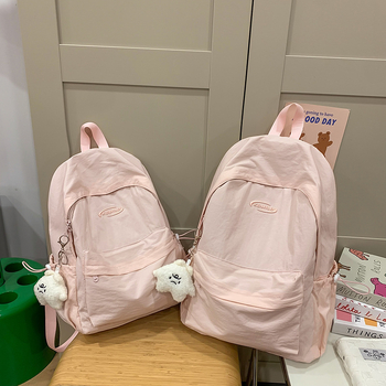 Kooli seljakott, tänavust stiil, Oxford kangas, polüestervooder, tõmblukust avamine, kolmemõõtmeline väline disain, sisemine telefoni tasku