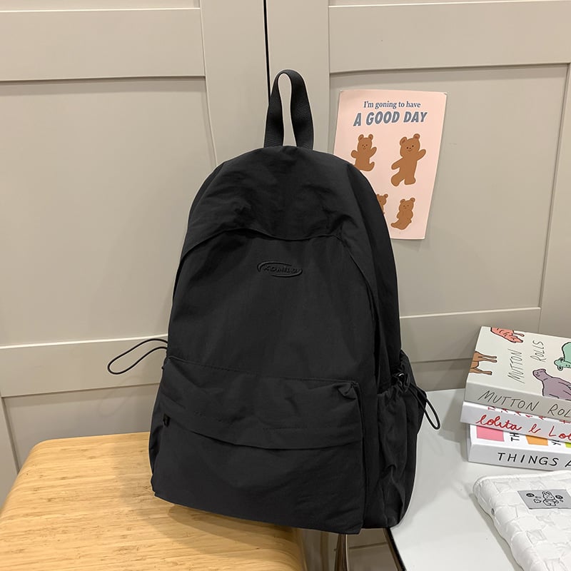 Kooli seljakott, tänavust stiil, Oxford kangas, polüestervooder, tõmblukust avamine, kolmemõõtmeline väline disain, sisemine telefoni tasku