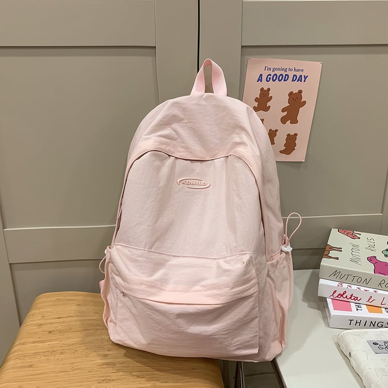 Kooli seljakott, tänavust stiil, Oxford kangas, polüestervooder, tõmblukust avamine, kolmemõõtmeline väline disain, sisemine telefoni tasku