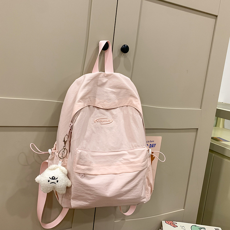 Kooli seljakott, tänavust stiil, Oxford kangas, polüestervooder, tõmblukust avamine, kolmemõõtmeline väline disain, sisemine telefoni tasku