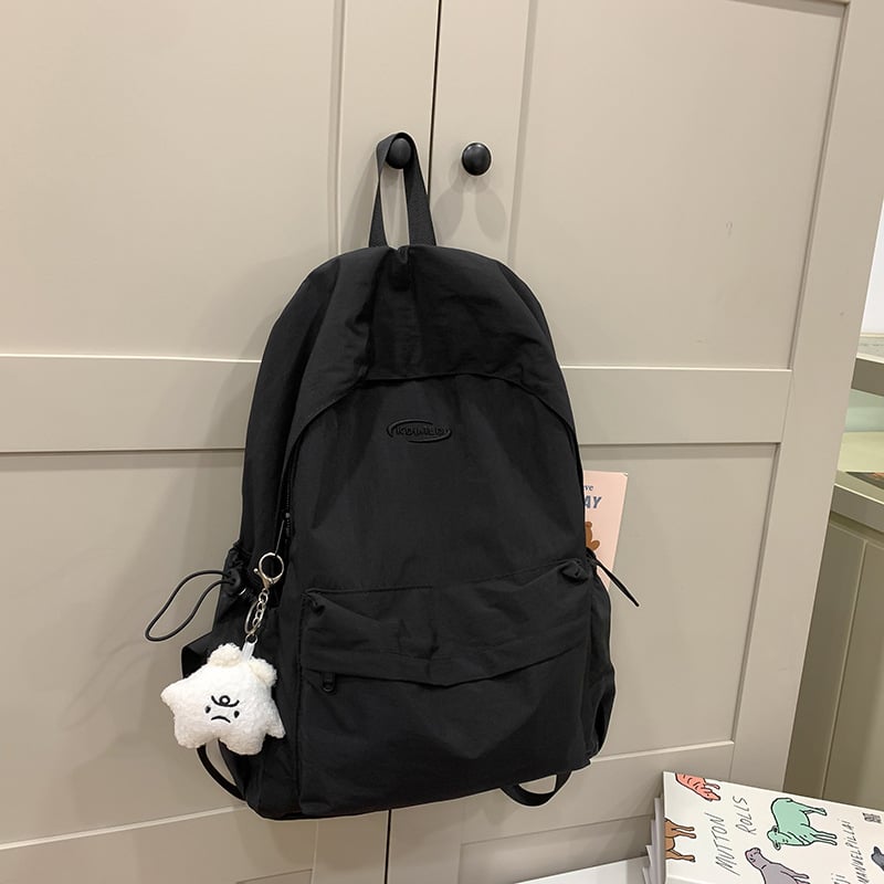 Kooli seljakott, tänavust stiil, Oxford kangas, polüestervooder, tõmblukust avamine, kolmemõõtmeline väline disain, sisemine telefoni tasku