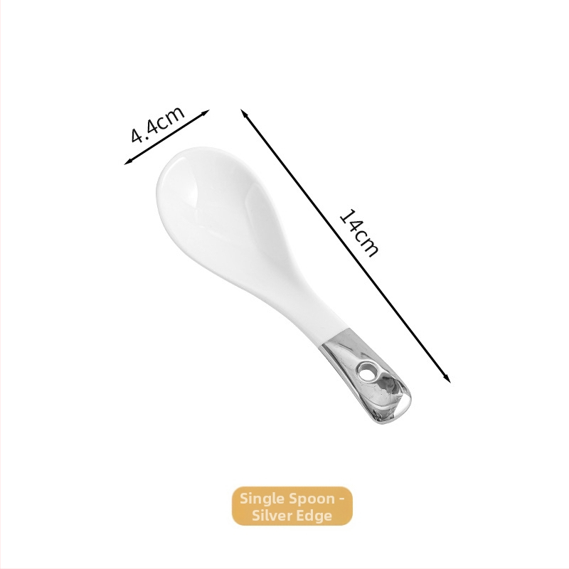 Suport ceramic pentru linguri; stil lux ușor; marcă: Aili Ceramics; material: ceramică; finisaj: aruncare cu apă