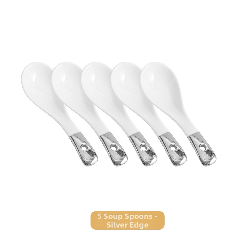 Suport ceramic pentru linguri; stil lux ușor; marcă: Aili Ceramics; material: ceramică; finisaj: aruncare cu apă