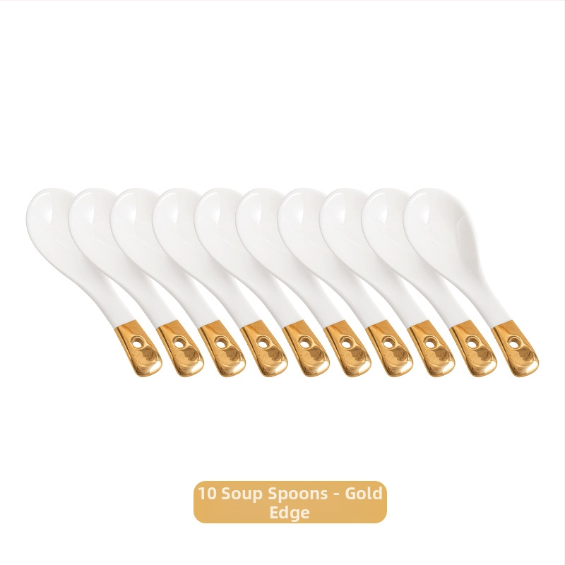 Suport ceramic pentru linguri; stil lux ușor; marcă: Aili Ceramics; material: ceramică; finisaj: aruncare cu apă