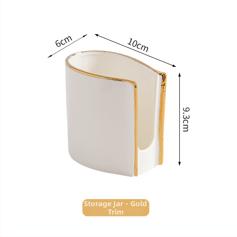 Suport ceramic pentru linguri; stil lux ușor; marcă: Aili Ceramics; material: ceramică; finisaj: aruncare cu apă