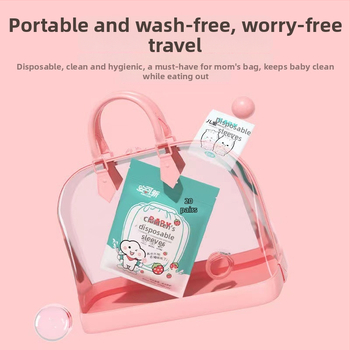 Vienkartinės kūdikių rankovės prieš nešvarumus, visoms sezonoms, karikatūrų spauda, universalus