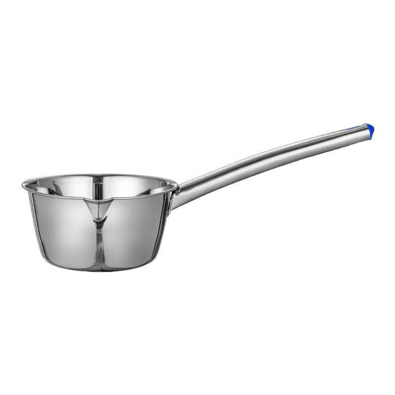 Lingură de supă din oțel inoxidabil 304, cu mâner lung și bol îngroșat, rezistentă la temperaturi înalte pentru bucătăriile comerciale