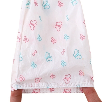 Vienkartinės vaikų rankovės, neaustas audinys, atsparios nešvarumams ir vandeniui, karikatūrų raštas, su spauda logotipu