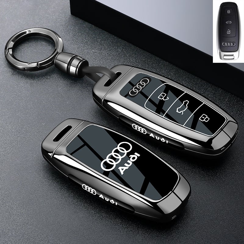 Capac de cheie pentru Audi A6L/A4L/Q5L/A3/Q3/A7L, aliaj de zinc, de înaltă clasă