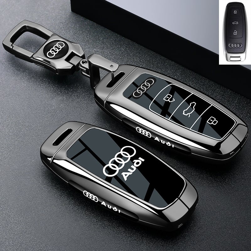 Capac de cheie pentru Audi A6L/A4L/Q5L/A3/Q3/A7L, aliaj de zinc, de înaltă clasă