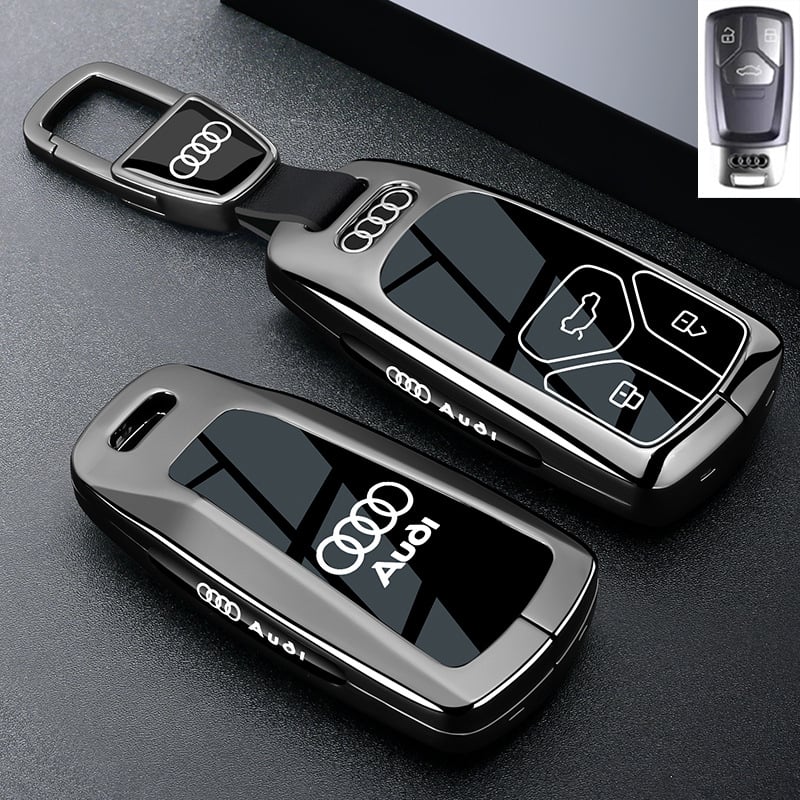 Capac de cheie pentru Audi A6L/A4L/Q5L/A3/Q3/A7L, aliaj de zinc, de înaltă clasă