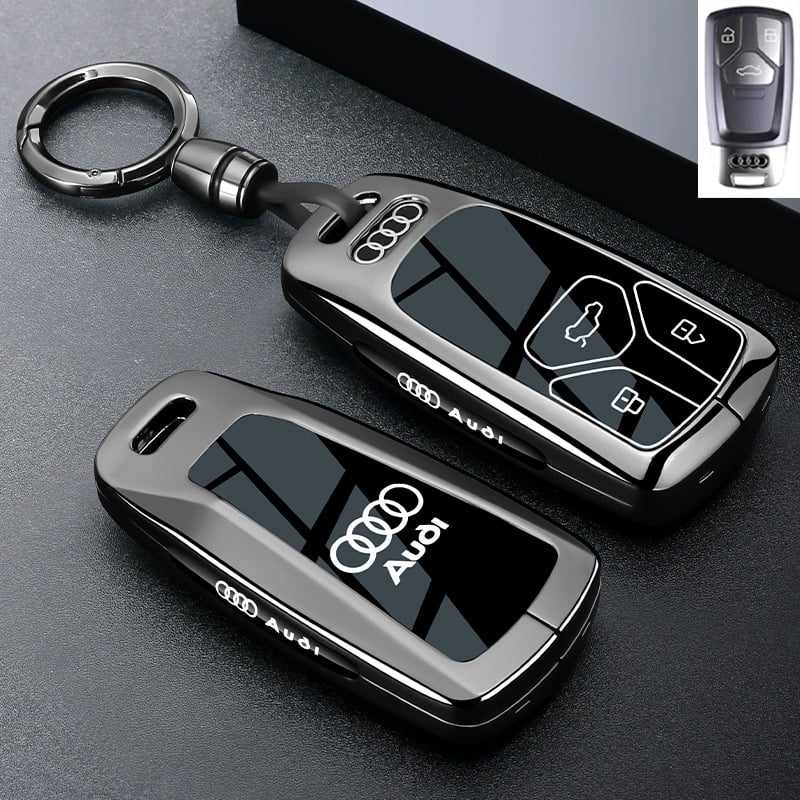 Capac de cheie pentru Audi A6L/A4L/Q5L/A3/Q3/A7L, aliaj de zinc, de înaltă clasă